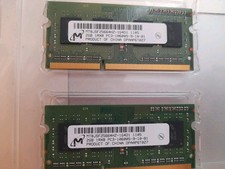Micron 4GB (2x 2GB) DDR3 1333MHz PC3-10600S Laptop RAM MT8JSF25664 HZ-1G4D1 picture