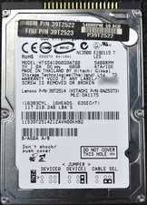 HITACHI HTS541060G9AT00 [60GB 2.5-inch 9.5mm SATA HDD 2005 model Usage 3075H (Cr picture