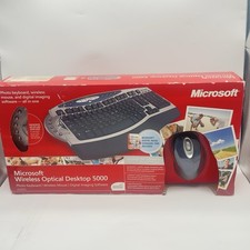 Microsoft Wireless Optical Desktop 5000 Photo Keyboard Wireless Mouse Digital picture