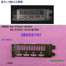 DUAL-RTX3060TI-O8G-MINI For ASUS Graphics card IO Shield I/O Back plate- picture