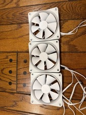 *READ* NZXT 3xF120 RGB Fans (RF-R12FF-W1) & 3 channel RGB controller AC-CR000-B1 picture