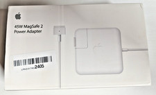 Apple 45W MagSafe 2 Power Adapter MD592ZM/A Open Box Untested OEM w/ Box picture