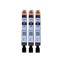 3PK Genuine Canon CLI-281 Black TR8520 TS9120 TS6120 TR7520 (NOT Setup) picture