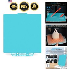 CryoGrip Pro Glacier 257x257mm Panda Build Plate for Bambu-Lab P1S/P1P/P2S/X1... picture