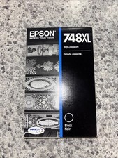 Epson 748XL Black High Capacity Ink Cartridge 5500 Yield for Workforce Printers picture