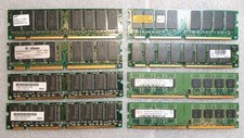 Vintage Computer Memory Lot 8 Sticks –Parts/Untested Lot#3 picture