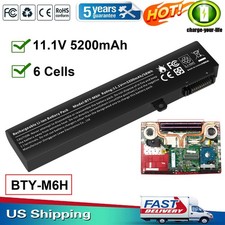 ✅BTY-M6H Battery For MSI GE62 GE72 GP62 PE60 PE70 GE62VR GP72 GL72 2QC 2QD NEW picture