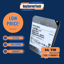 WD Ultrastar 14TB DC HC530 SATA 3.5in Enterprise WUH721414ALE601 picture