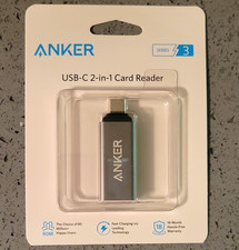 Anker USB-C 2-in-1 SD/microSD Card Reader Series 3 A8370 Universal picture