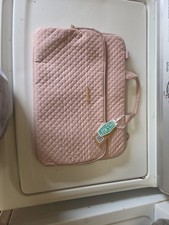 BAGSMART Quilted Laptop Bag - Dusty Rose Pink Sleevecase picture