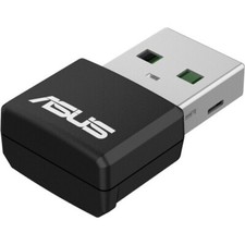 ASUS USB-AX55 Nano AX1800 Dual-Band USB 2.0 Wi-Fi Adapter 2.4 GHz / 5 GHz picture