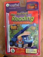 Leap Frog Leap Pad - Bob and Lofty Save the Day Bob The Builder NIB picture
