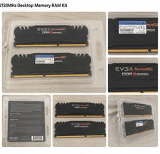 EVGA SuperSC 8GB (2x4GB) DDR3-2133 PC3-17000 240-Pin DIMM Unbuffered picture