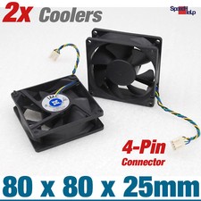 Case System Cooler Fan 80x80x25mm 80mm 4-Pin 12V JMC 8025-12HB U312 picture