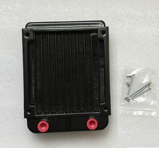 120mm 10 Tubes G1/4 Aluminum Computer Water Cooling Cooler Radiator Heatsink picture