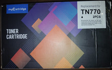 TN770 Toner Cartridge Compatible w Brother HL-L2370DW MFC-L2750DW L2550DW 2 Pack picture