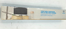 Yecaye CMC-03-3017 Cable Concealer Raceway Kit 125in White picture