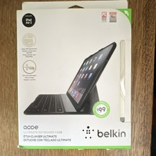 Belkin QODE Ultimate Aluminum Keyboard Case Black Bluetooth for iPad Air 2 picture