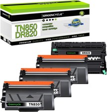 3*TN850 Toner Cartridge 1*DR820 Drum For Brother MFC-L5850DW L5900DW HL-L6200DW picture