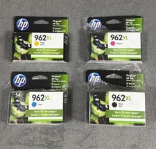 HP 962XL Black, Cyan, & Yellow & 962 Magenta Ink 4 Pack - All 2022 picture