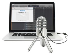 Samson Meteor Mic USB Condenser Podcasting Podcast Recording Desktop Microphone picture