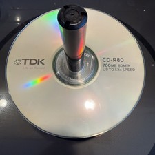 Brand New - TDK  66 pack CD-R Compact Data Discs 80-minute 700MB For CD Burning picture