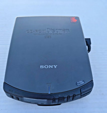 Sony Discman Portable External CD-ROM Drive PRD-650 w/ Battery Case Works picture