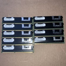 36GB (9x4GB) Micron PC3-10600R MT36JSZF51272PZ-1G4F1DD SERVER RAM picture