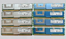 Crucial 16GB (8x2GB) DDR2-667 PC2-5300F ECC FullyBuff CT25672AF667-(Mixed) 1191 picture