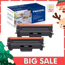 2PK TN830XL Toner For Brother TN830 XL DCP-L2640DW HL-L2405W L2465DW MFC-L2820DW picture