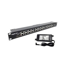 PoE Texas - PoE Injector - 12 Port Gigabit Passive Midspan Injector with 48V ... picture