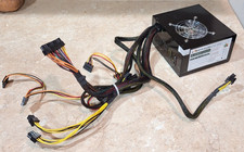 Logisys 575W PS575XBK PSU Dual Fan Computer Power Supply Black ATX12V SLI Ready picture
