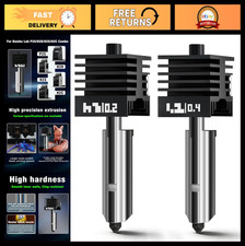 2Pcs All-Metal 3D Printer Hotend Kit, 500℃ Extruder Head, Hardened Steel Nozzle, picture