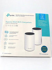 TP-Link Deco WE10800 AXE5400 Tri-Band Mesh WiFi 6E System 2-Pack New Sealed picture
