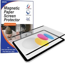 Magnetic Paper Anti-Scratch Screen Protector for iPad A16 10th/11th Gen, Matte picture