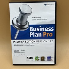 Business Plan Pro Premier Edition Version 11.0 Palo Alto Software CD ROM 2007-08 picture