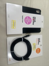 NEW Deal Worthy Tablet Case iPad Mini 6th Gen & Charging Cable USB-A To microUSB picture