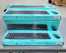Lot of 10* LOGITECH MK120 Keyboard and Mouse Bundle SEE NOTES picture