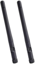 2-Pack Bingfu Dual Band WiFi 2.4GHz 5GHz 5.8GHz 3dBi MIMO RP-SMA Male Antenna picture