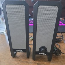 Dell A225 USB Powered Computer Desktop Speaker 3.5mm Jack Tested Working picture