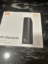 WD 20TB Elements USB 3.0 3.5