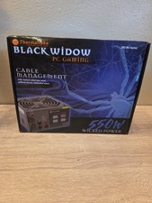 Thermaltake Black Widow PC Gaming Cable management picture
