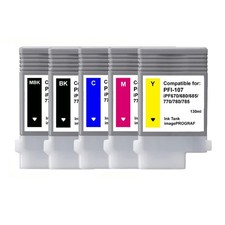 Full set  PFI-107 5 Color  Ink Tank for Canon iPF680 IPF685 IPF770 IPF780 IPF785 picture