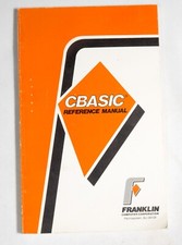 Franklin CBASIC Reference Manual ST533B08 picture