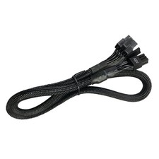 EVGA Compatible 8 Pin PCI-E VGA Power Supply Cable, 18AWG, 129W Power Delivery picture
