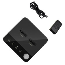 Black Dual Bay M.2 SATA/NVME Duplicator Offline Disk Clone Copy Duplicator picture
