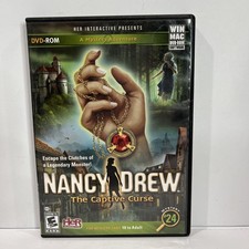 Nancy Drew THE CAPTIVE CURSE DVD-ROM Her Interactive Mystery Game #24 Win/Mac picture