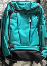 eBag Nylon Laptop Backpacks 15 in Teal Padded Multi-Compartment picture