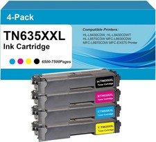 TN635XXL Super High Yield Toner Cartridge HL-L8430CDW HL-L8430CD 4-Pack ++++++++ picture