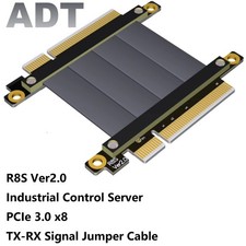 ADT PCI-E Extension Cable X1 X8 Male to Male Female to Female PCIe Signal R88ss picture
